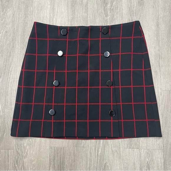 LOFT Plaid Skirt size 14 NWOT - Picture 1 of 6